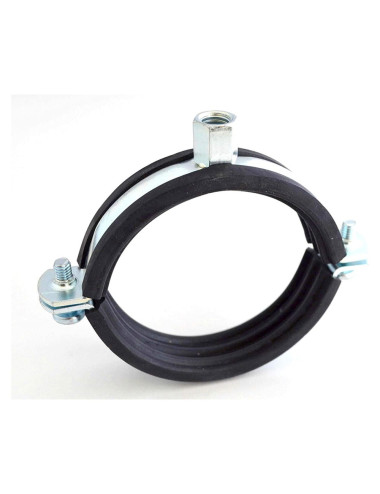 GALV. PEGBOARD CLIP WITH RUBBER 1 1/4"