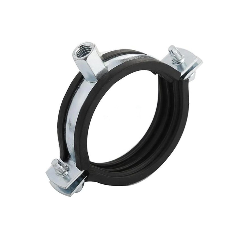 GALV. PEGBOARD CLIP WITH RUBBER 4"