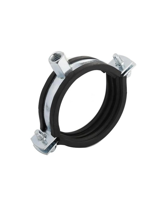GALV. PEGBOARD CLIP WITH RUBBER 4"