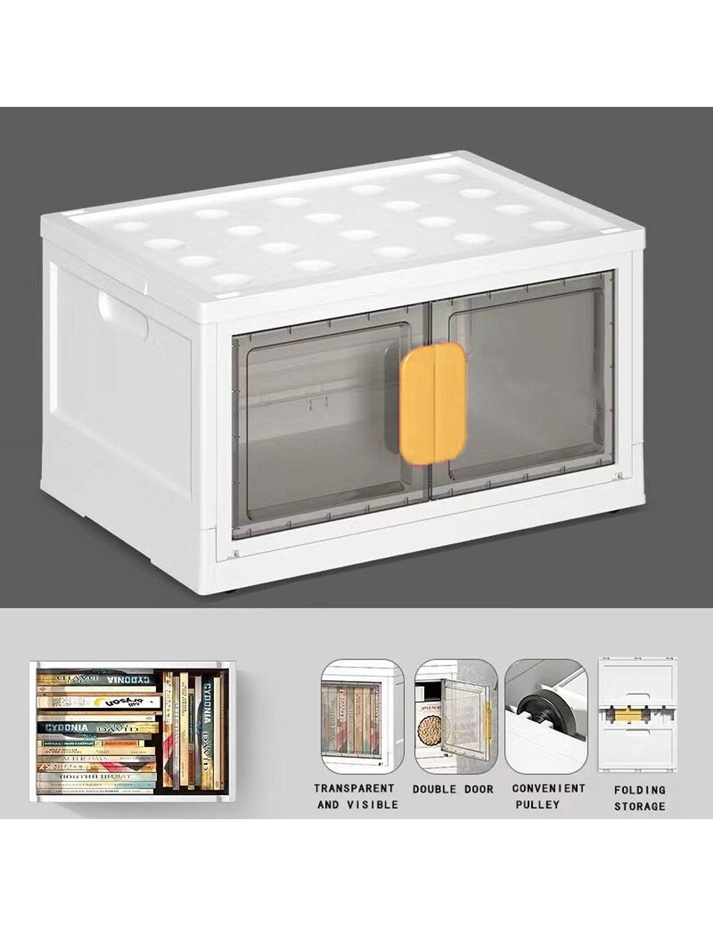 9549-TY FOLDING STORAGE BOX 48*33*27cm