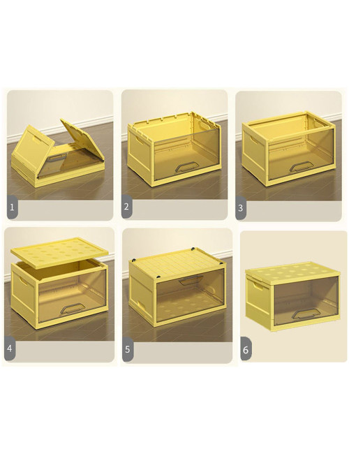 9519-CY FOLDING STORAGE BOX 48*33*27cm