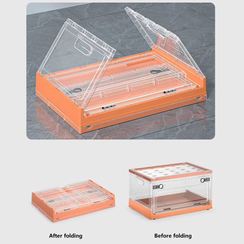 9529-TC FOLDING STORAGE BOX 48*33*27cm