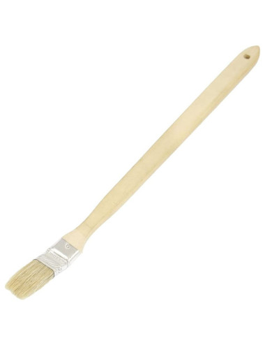 PB053A ANGLE BRUSH WITH WOODEN HANDLE 1.5"