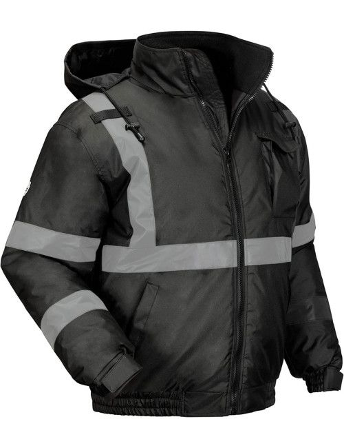 WINTER SAFETY JACKET BLACK XL H.D