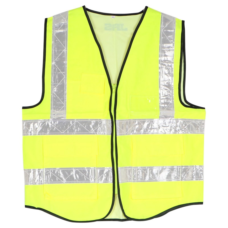 جاكيت سلامة اصفر 3 جيب A-HEAVY DUTY XL