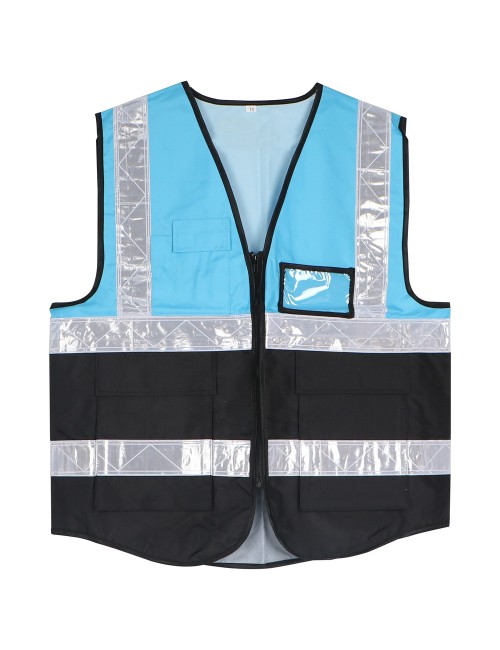 جاكيت سلامة ازرق × اسود 3 جيب A-HEAVY DUTY XL