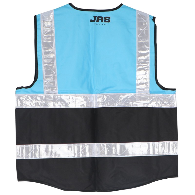 جاكيت سلامة ازرق × اسود 3 جيب A-HEAVY DUTY XL