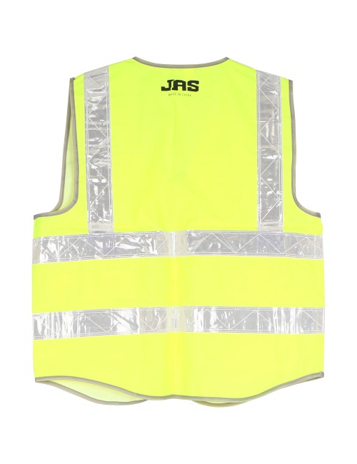جاكيت سلامة اصفر 4 جيب B-HEAVY DUTY L