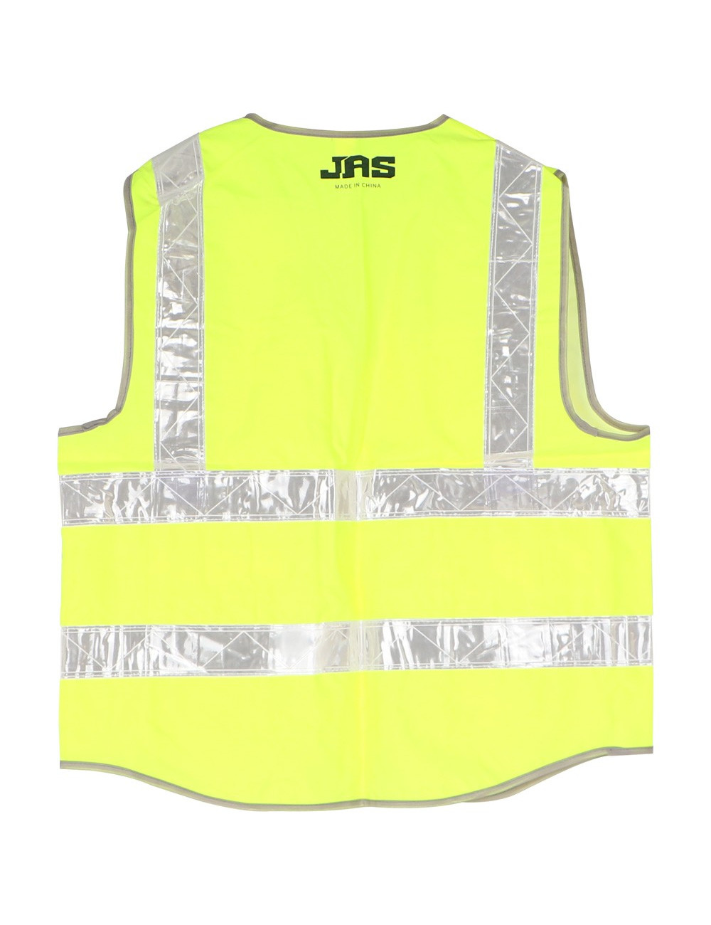 B-HEAVY DUTY SAFETY VEST OXFORD CLOTH 4 POCKETS YELLOW XL