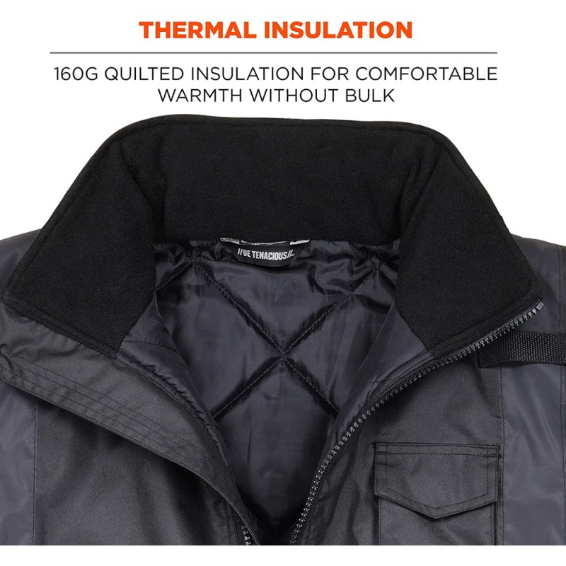 WINTER SAFETY JACKET BLACK XXL H.D