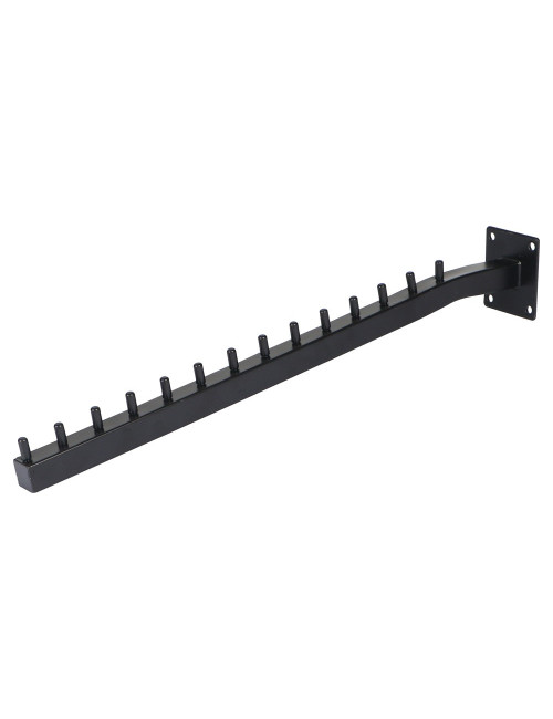 H-N2-400 CLOTH HANGER BLACK 16"