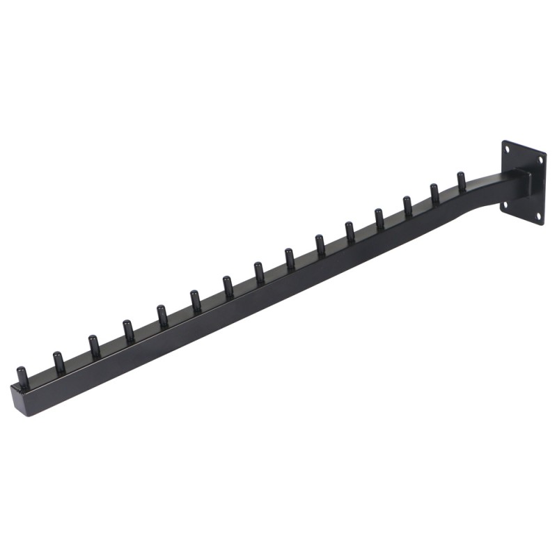 H-N2-450 18" علاقة ملابس برغي اسود