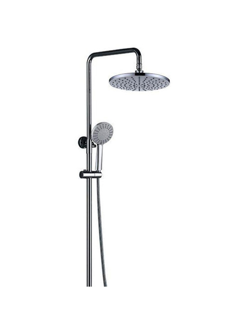 2120 SHOWER SET CHROME ROUND