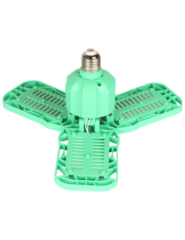 JI FI LITE 36W LED لمبة شفره المروحة 3 ريشة 36 وات