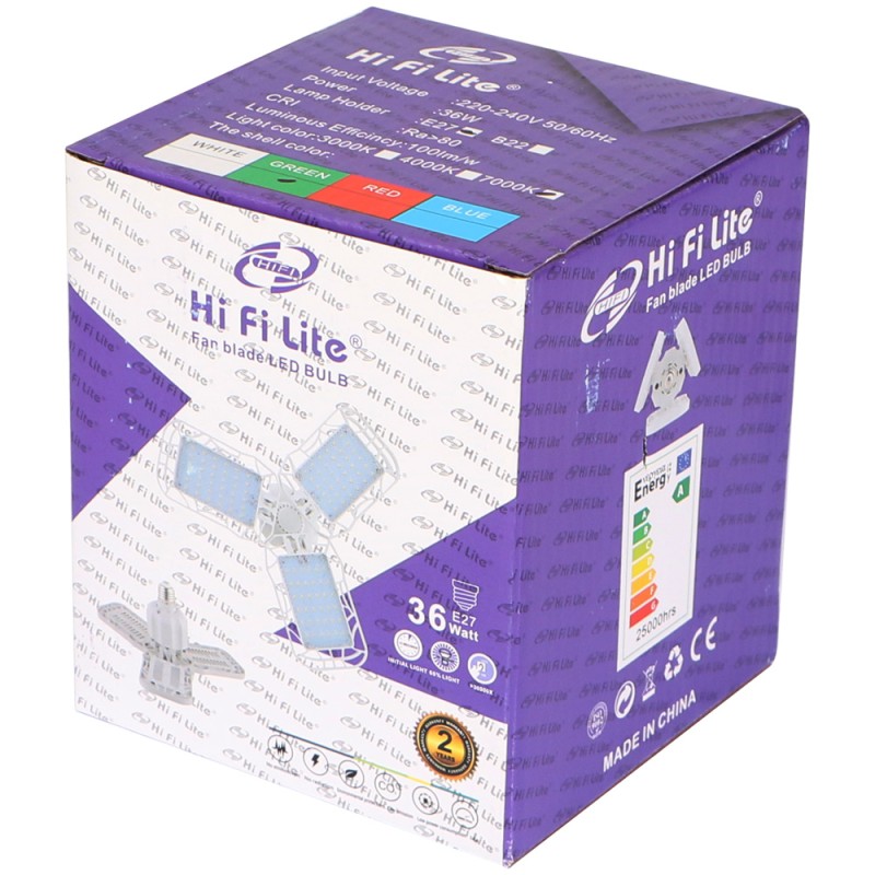 JI FI LITE 36W LED FAN BLADE LED BYLB 36W LED