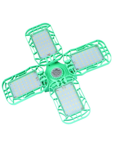 JI FI LITE 48W LED لمبة شفره المروحة 4 ريشة 48 وات