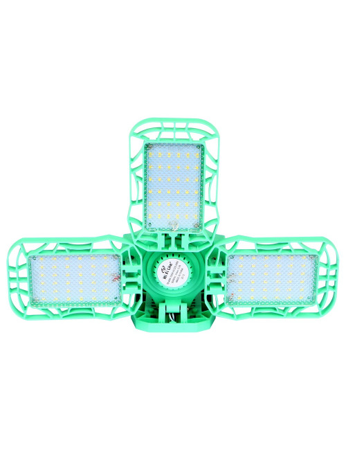 JI FI LITE 48W LED لمبة شفره المروحة 4 ريشة 48 وات