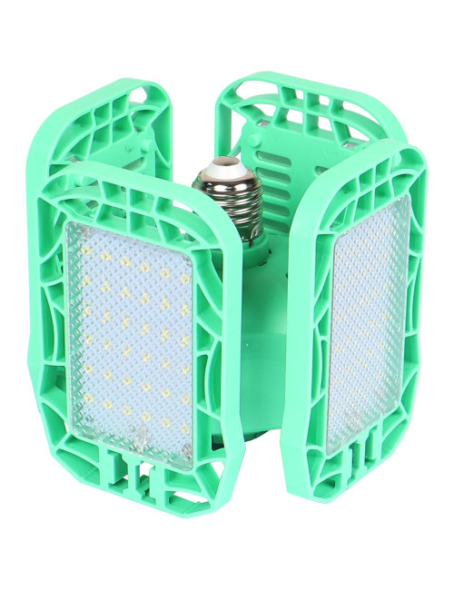 JI FI LITE 48W LED لمبة شفره المروحة 4 ريشة 48 وات