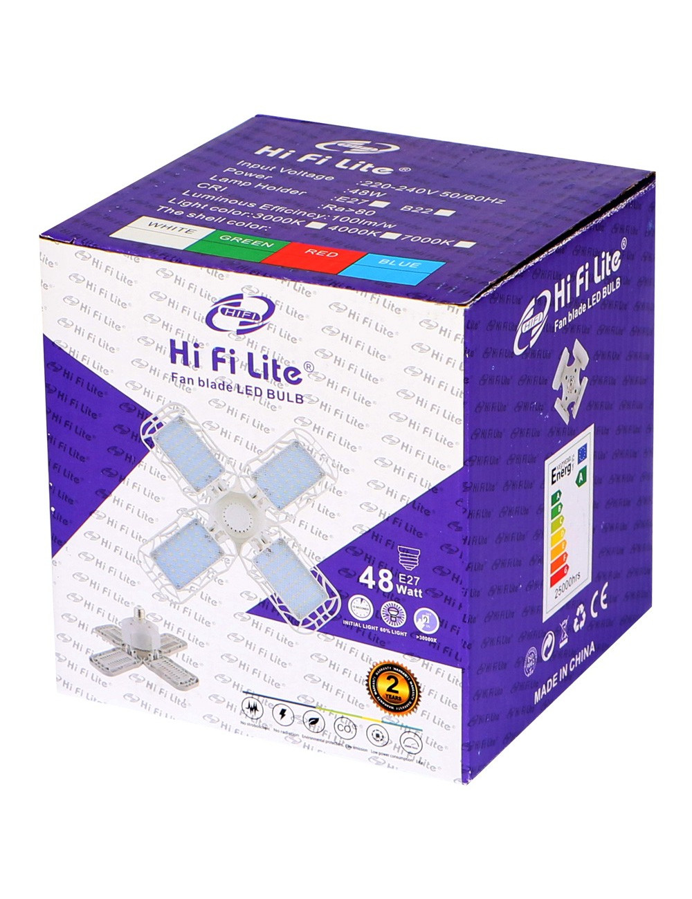 JI FI LITE 48W LED FAN BLADE LED BYLB 48W LED