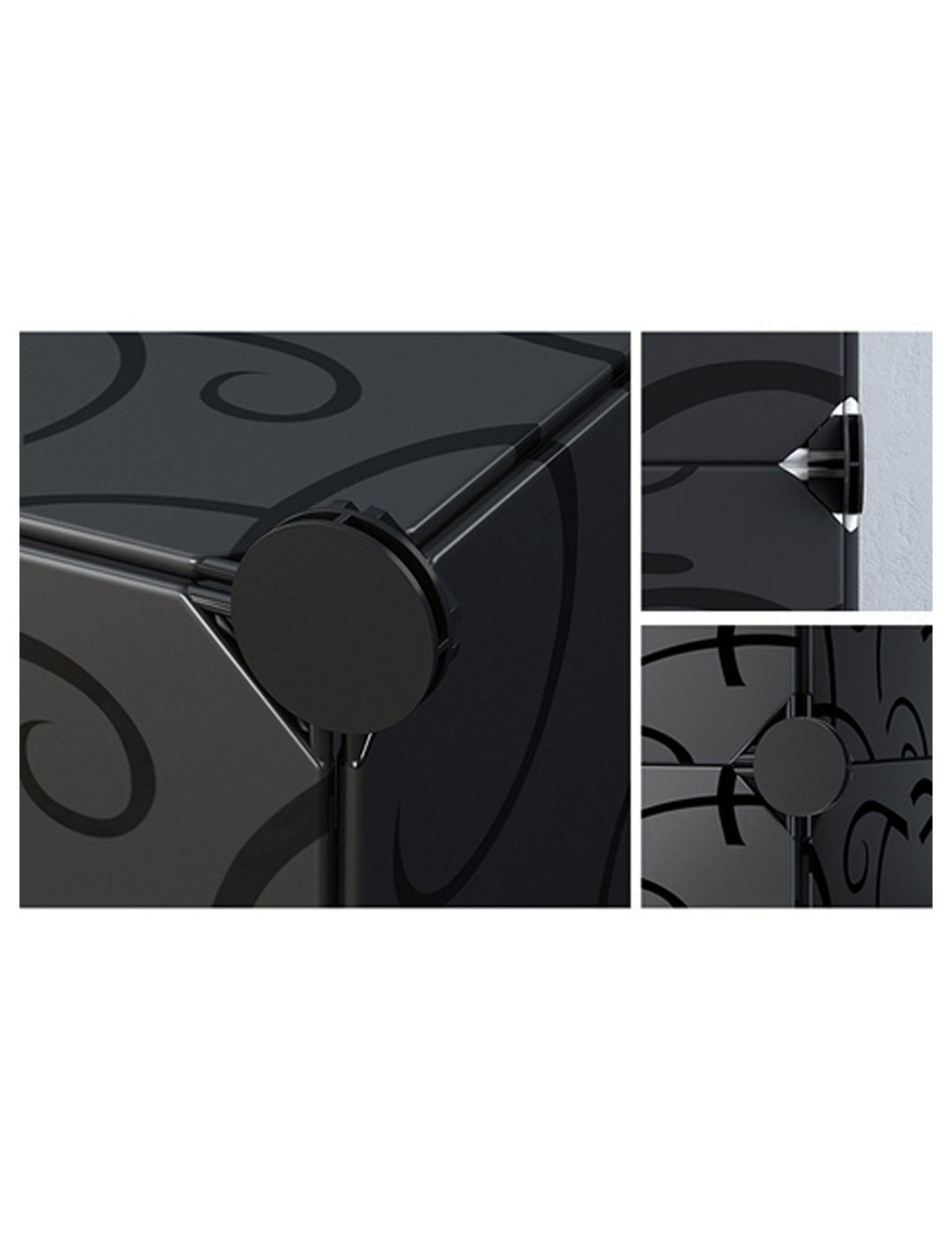 CMM-002 75*47*129CM كبت ملابس بلاستيك