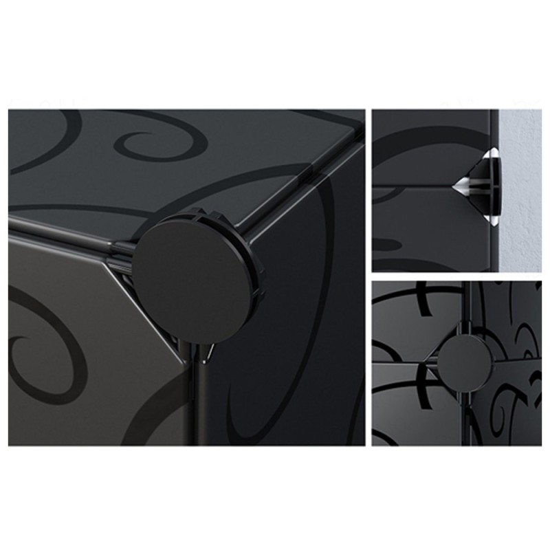 CMM-003 111*47*165CM كبت ملابس بلاستيك