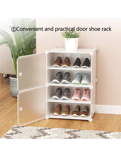 CMM-004 PORTABLE SHOE RACK ORGANIZER 44*31*65CM
