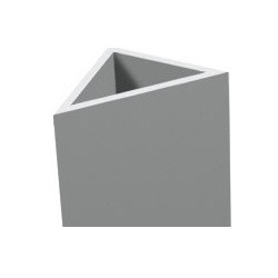 PVC Chamfer With Flange 25 x 35MM x 2MTR - TURKEY