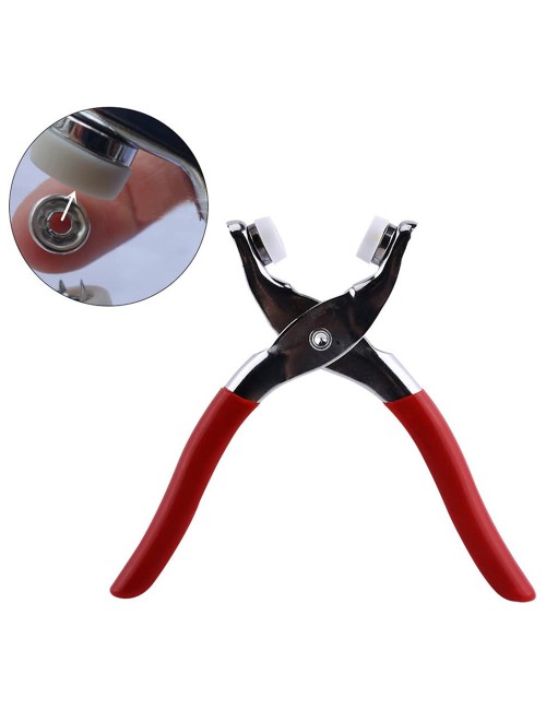 METAL SNAP BUTTON FASTENER PLIER KIT TOOLS