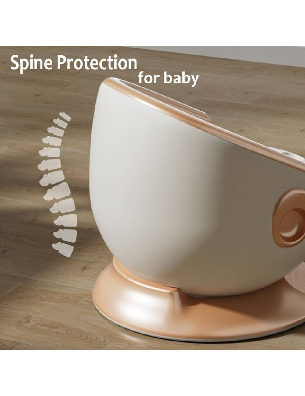 36*34CM كرسي اطفال مع طاولة ذهبي