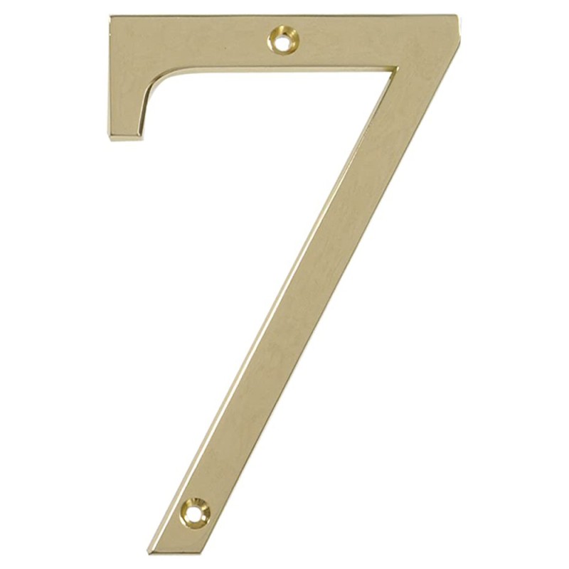 BRASS NUMBER 100MM (0 9 )