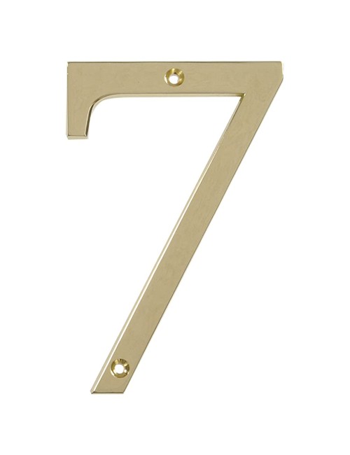 BRASS NUMBER 100MM (0 9 )