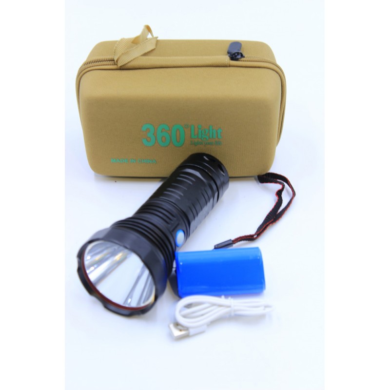 TW-1028 360 كشاف يدوي شحن CHN