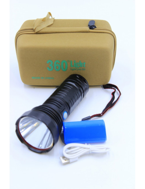 TW-1028 360 RECHARGABLE TOURCH LIGHT