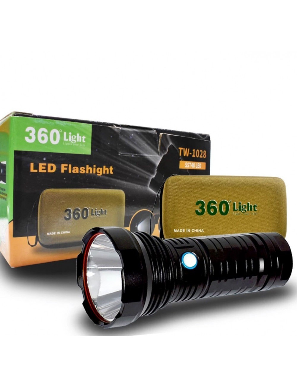 TW-1028 360 RECHARGABLE TOURCH LIGHT
