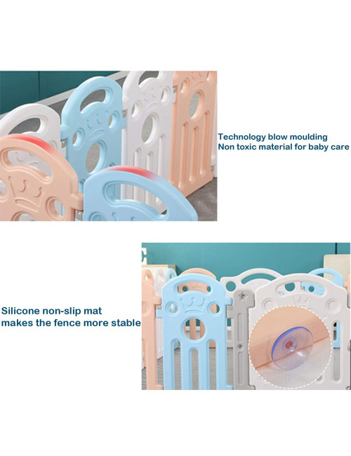 RMX-010 BABY PLAY FENCE 129*98*60CM