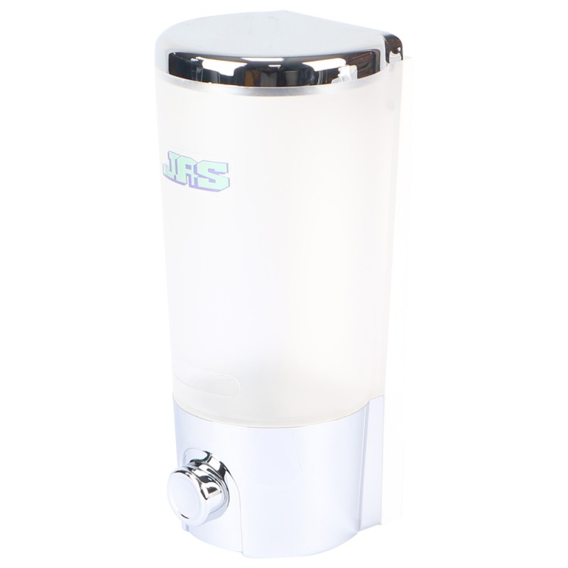 D-053A SOAP DISPENSER CHROME ROUND SINGLE