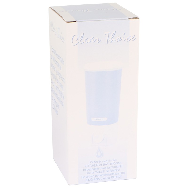 D-053A SOAP DISPENSER CHROME ROUND SINGLE