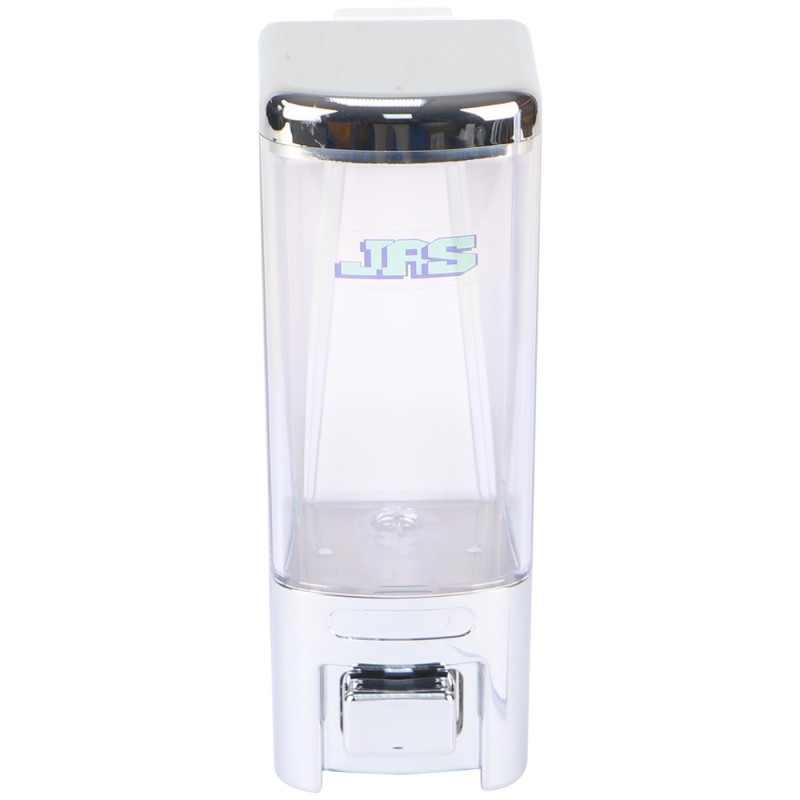 D-053B SOAP DISPENSER CHROME SQUARE SINGLE