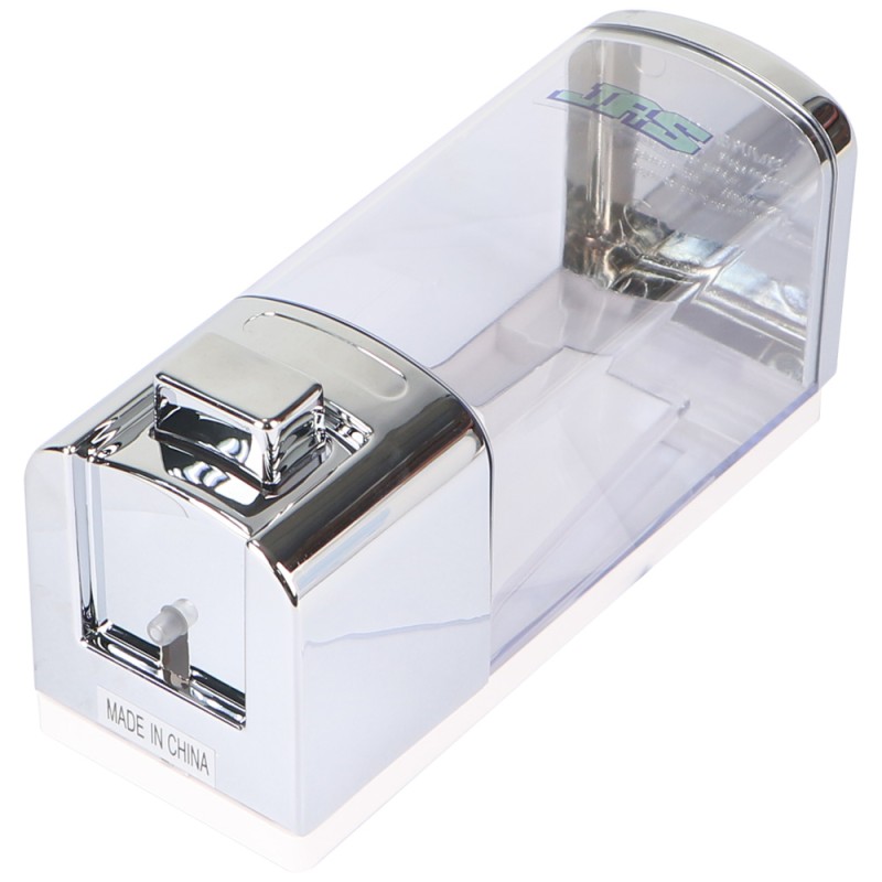 D-053B SOAP DISPENSER CHROME SQUARE SINGLE