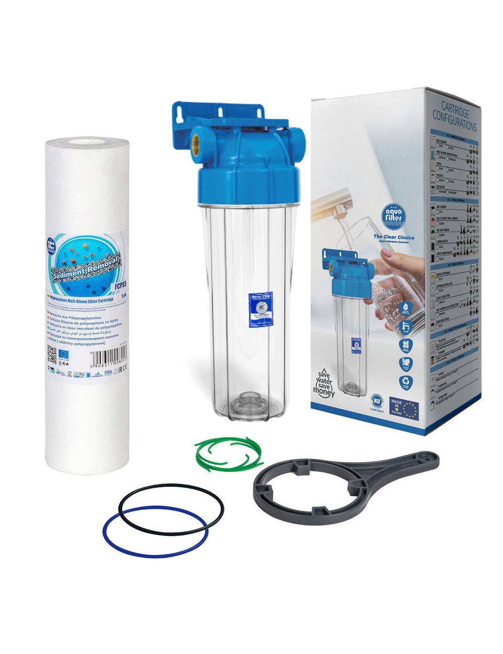 فلتر شفاف اكوا