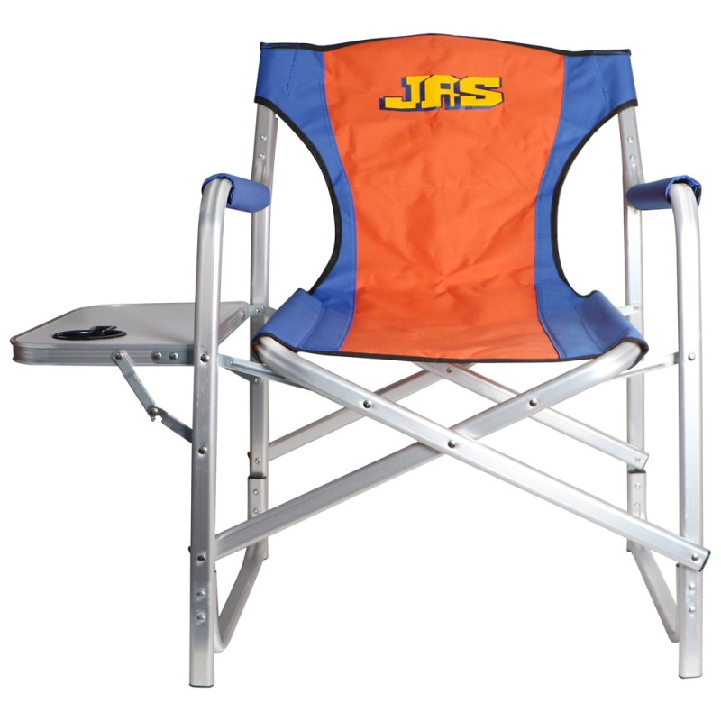 48A BLUE/ORANGE كرسي بحر برتقالي + ازرق مع طاولة