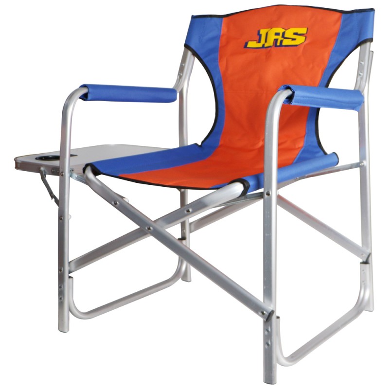 48A BLUE/ORANGE كرسي بحر برتقالي + ازرق مع طاولة