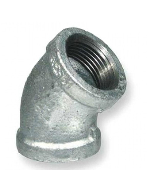 كوع مفتوح 1/2" جلفنايز CHN