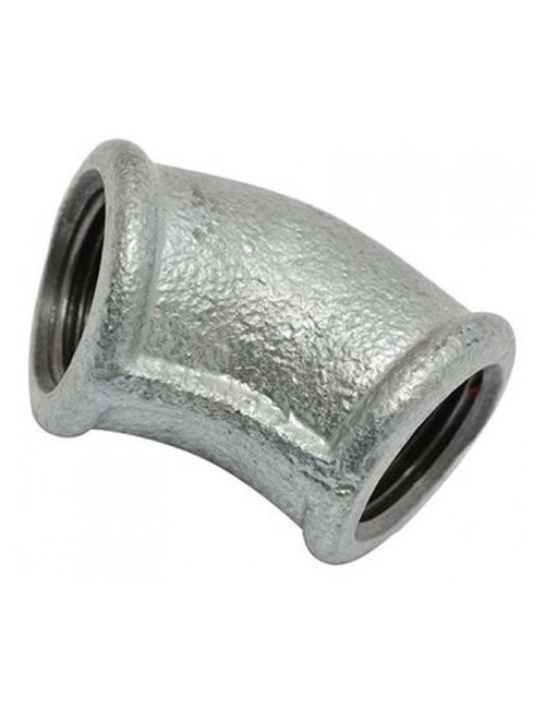 كوع مفتوح 1.1/4" جلفنايز CHN
