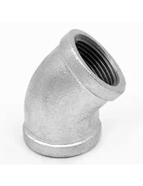كوع مفتوح 1.1/2" جلفنايز CHN