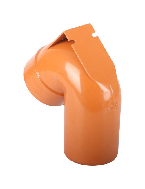 PVC 45° P TRAP M/F 4"