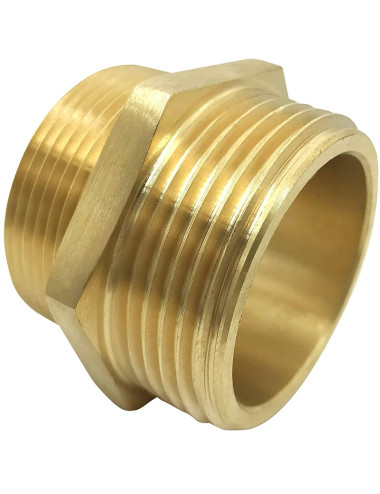 BRASS NIPPLE 2"