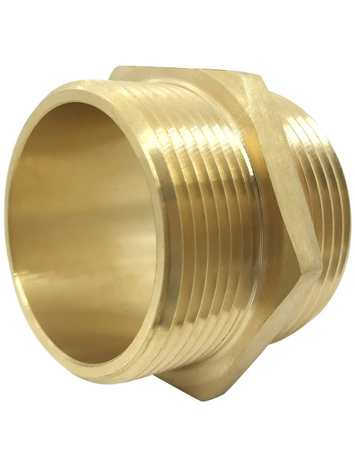 BRASS NIPPLE 2"
