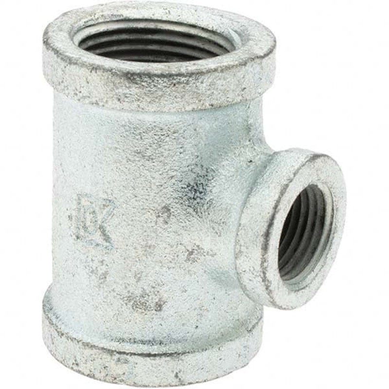 GALV. REDUCER TEE 1/2" x 1-1/2"