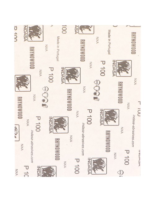 INDASA ABRASIVE PAPER FOR WOOD RED NO.100